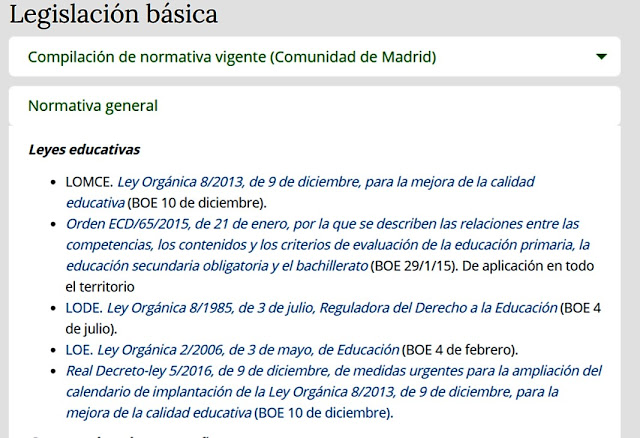 Hipertrofia y exceso de las Leyes Educativas. Primera parte. 4 Legislaci25C325B3n2Bvigente2B20202BANPE