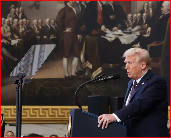 Por qué este blog comienza hoy. 1 Donald Trump en el discurso de su toma de posesión como presidente de USA