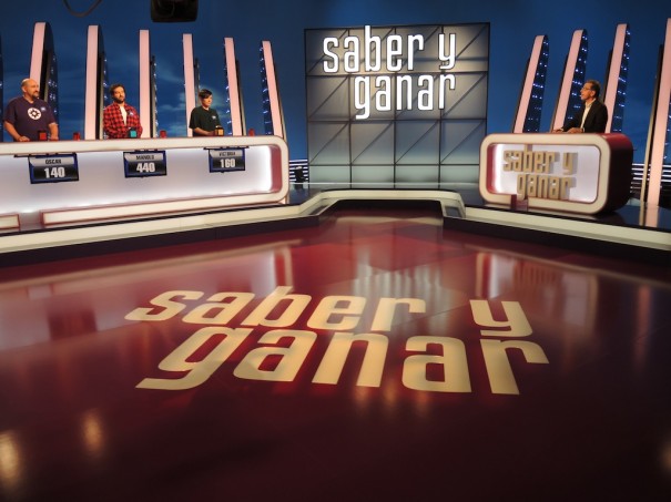 "SABER Y GANAR", PARADIGMA DE UN MODELO EDUCATIVO. 1 Fotografía del plató de grabación de Saber y Ganar